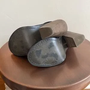 Vince Camuto Shoes Vince Camuto Koral Black Suede Peep Toe